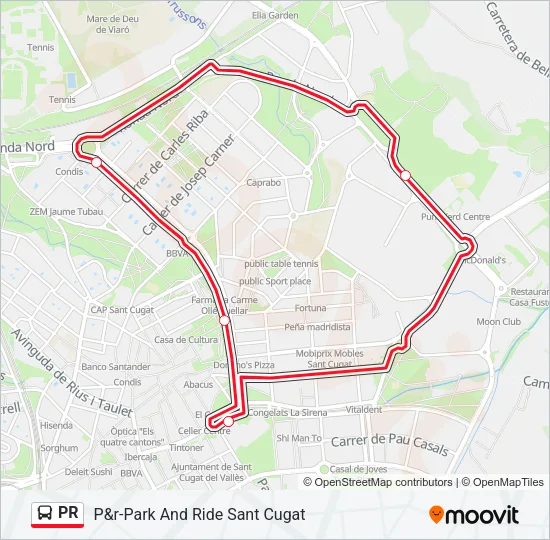 PR  Line Map
