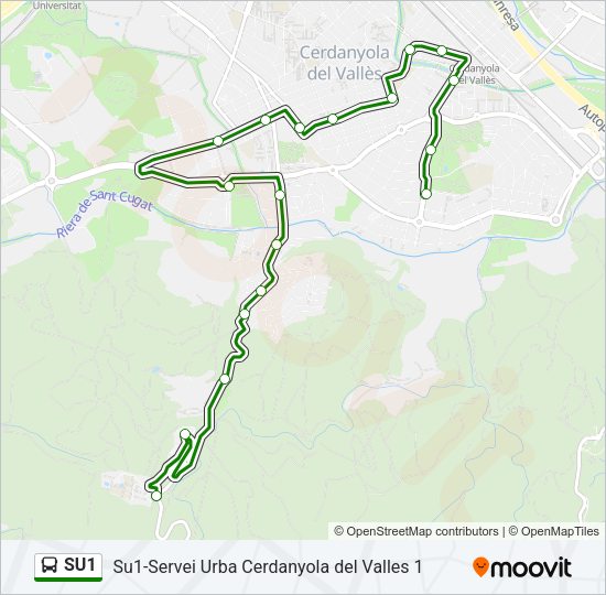Mapa de SU1 de 