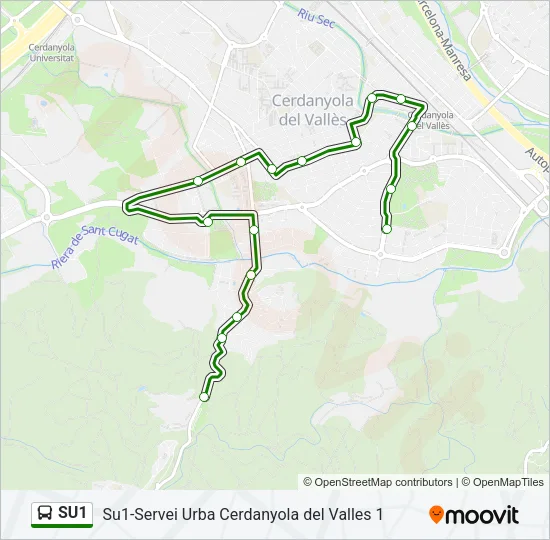 SU1  Mapa de línia