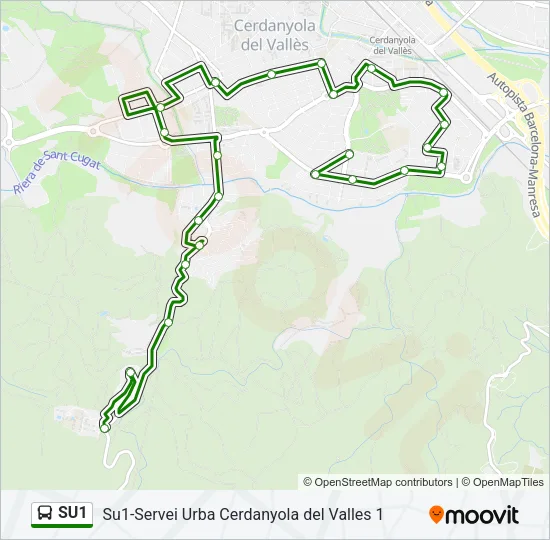 SU1  Mapa de línia