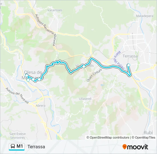 M1  Line Map