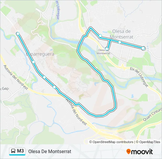 M3  Line Map