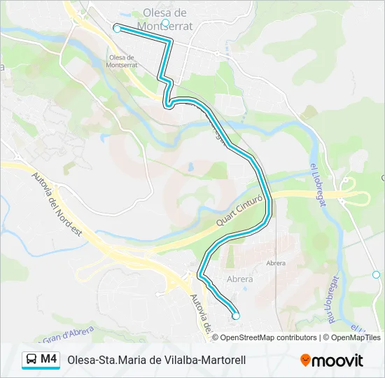 M4  Line Map