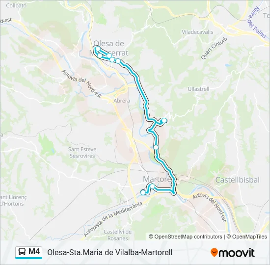 M4  Line Map