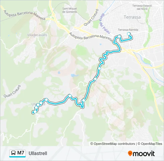 M7  Line Map