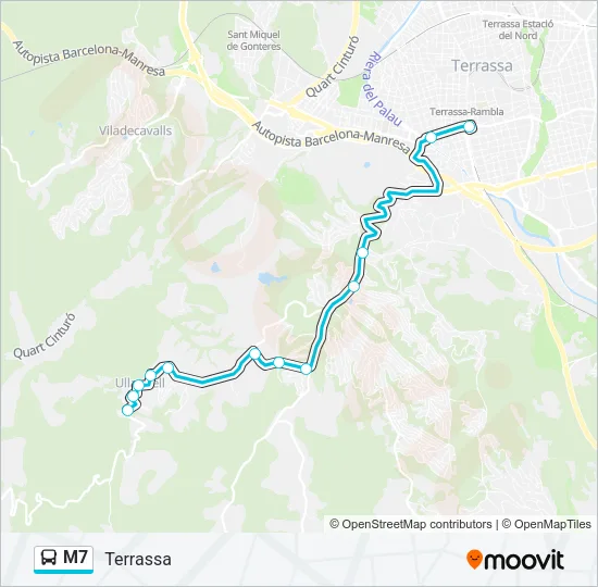 M7  Line Map
