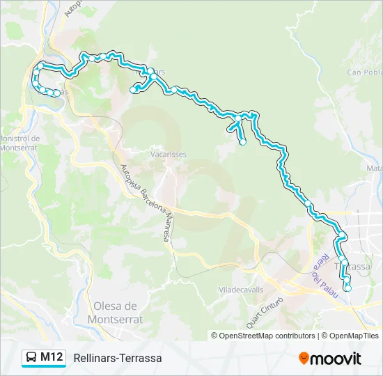 M12  Line Map