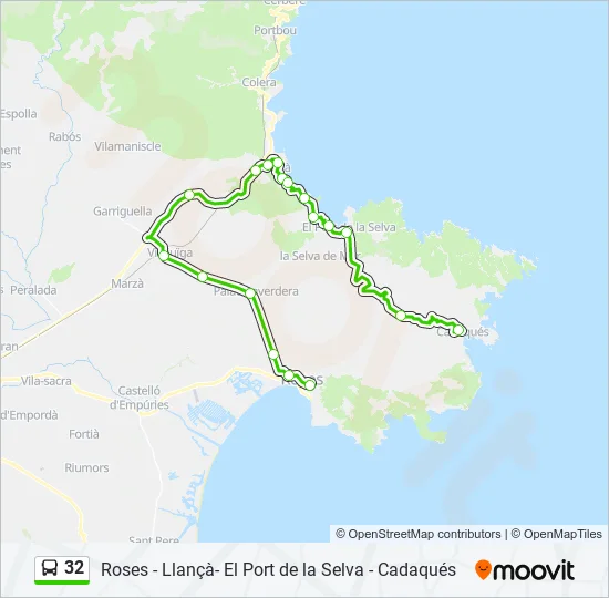 32  Line Map