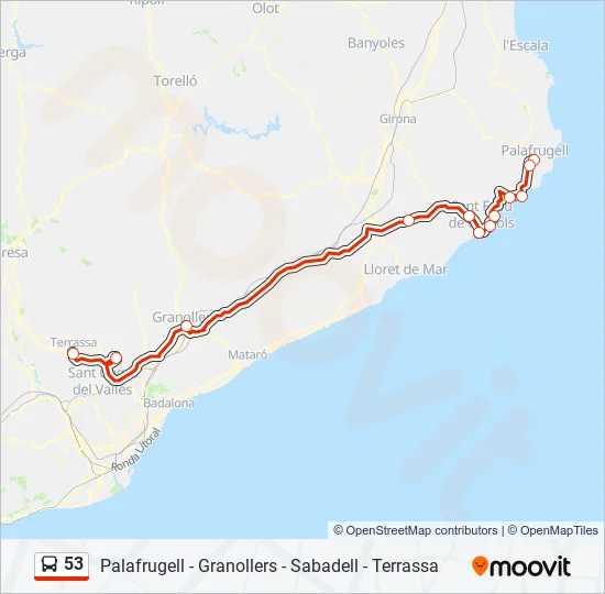 53  Line Map