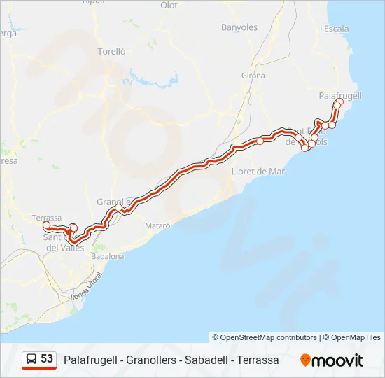 53  Line Map