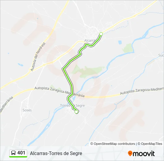 401  Line Map