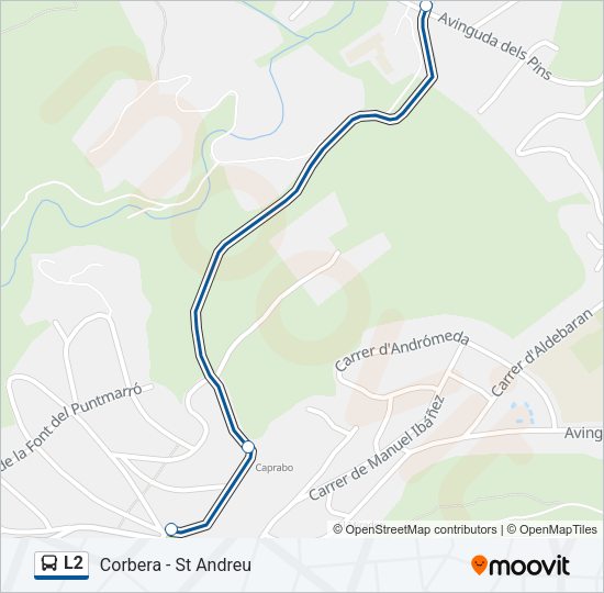 L2 Bus Line Map