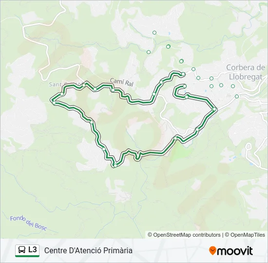 L3 Bus Line Map