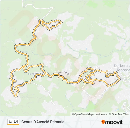 L4 Bus Line Map