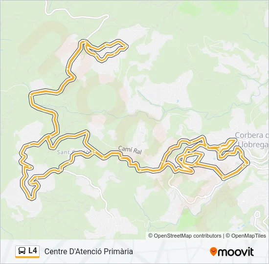 L4 Bus Line Map