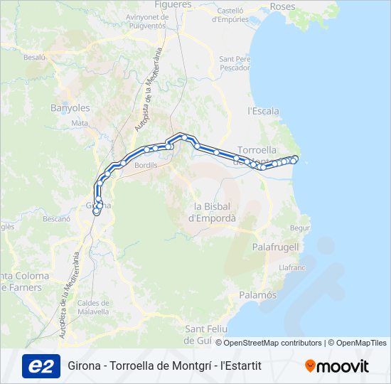 E2  Line Map