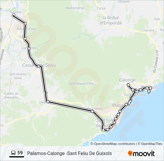 59  Line Map