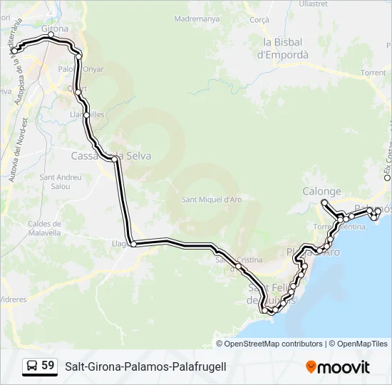 59  Line Map