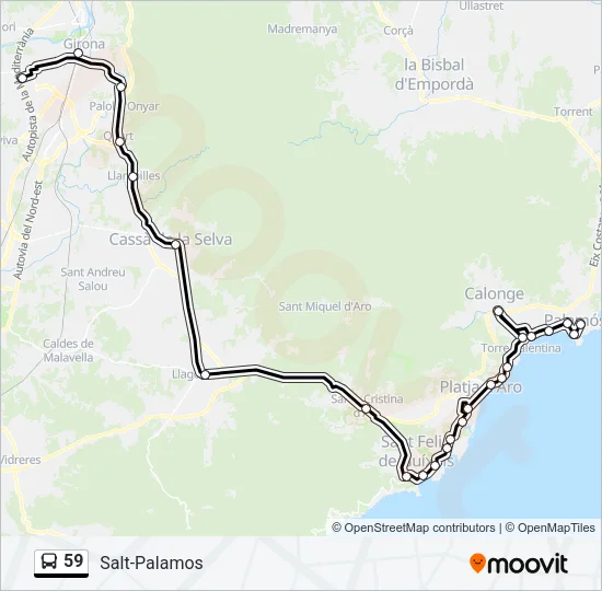 59  Line Map