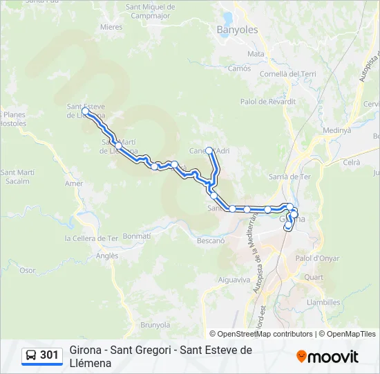 301  Line Map