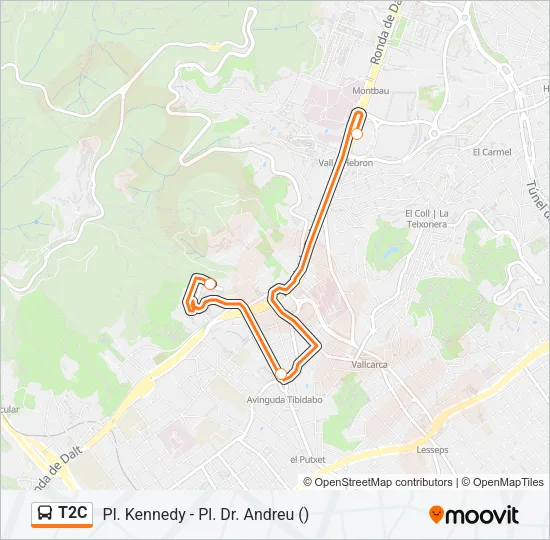 T2C  Line Map
