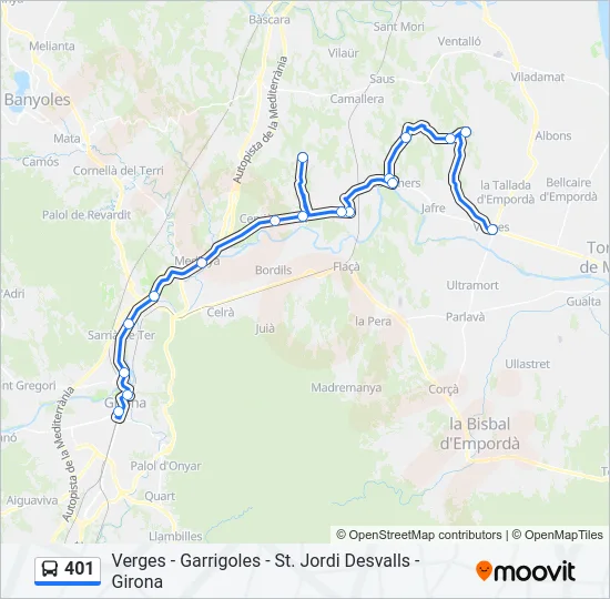 401  Line Map