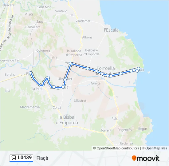 L0439  Line Map