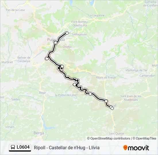L0604 Bus Line Map