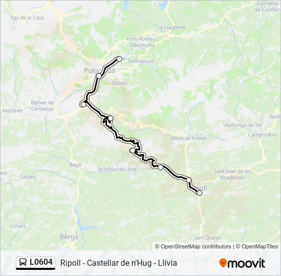 L0604 Bus Line Map