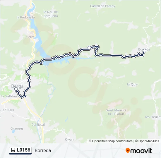 L0156 Bus Line Map