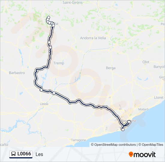 L0066 Bus Line Map