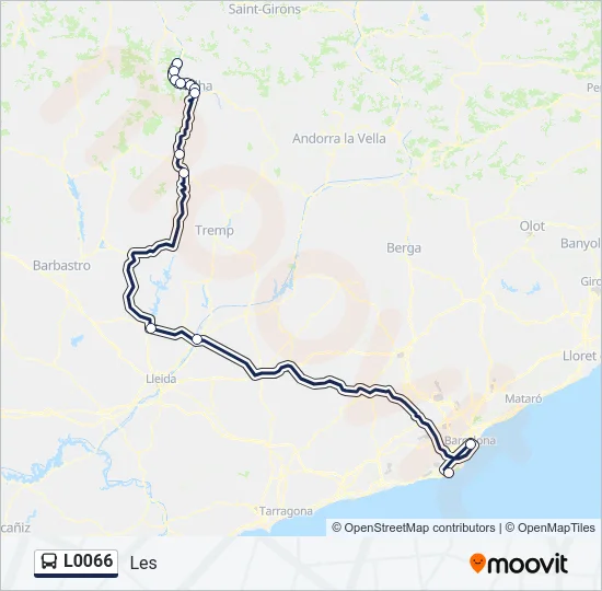 L0066 Bus Line Map