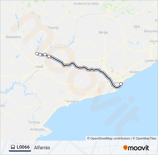 L0066 Bus Line Map