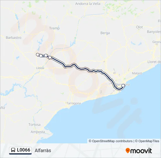 L0066 Bus Line Map
