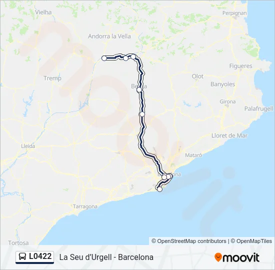 L0422 Bus Line Map