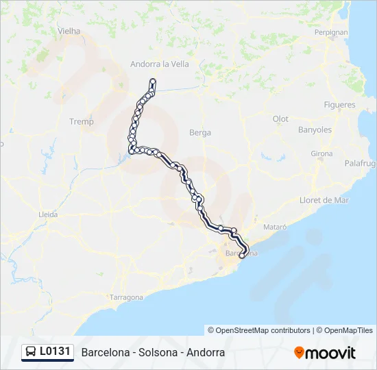 L0131 Bus Line Map