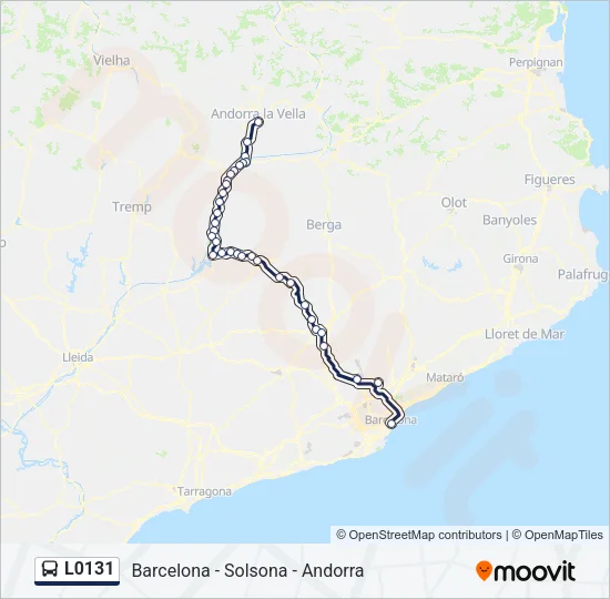 L0131 Bus Line Map