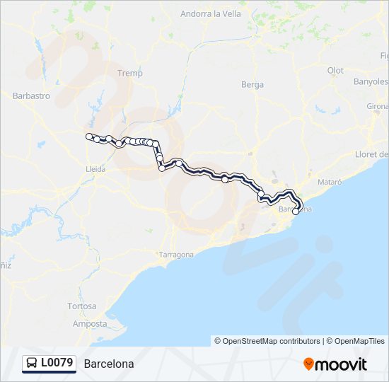 L0079 Bus Line Map