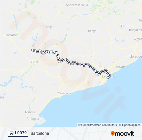 L0079 Bus Line Map