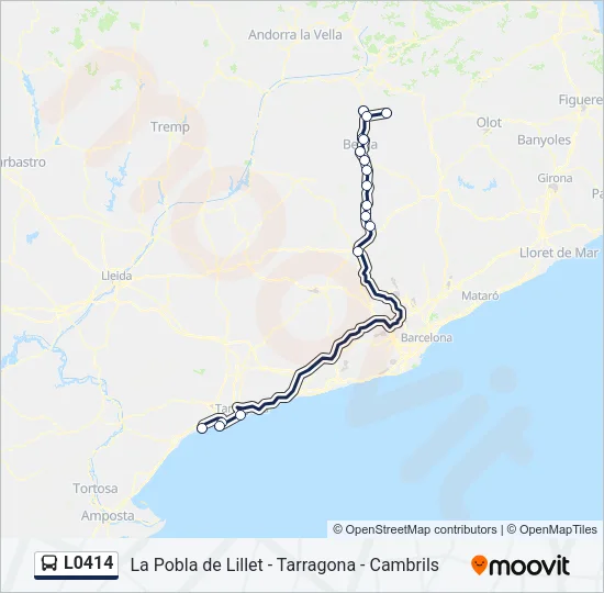 L0414 Bus Line Map