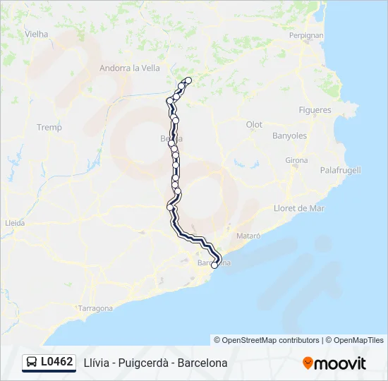 L0462 Bus Line Map