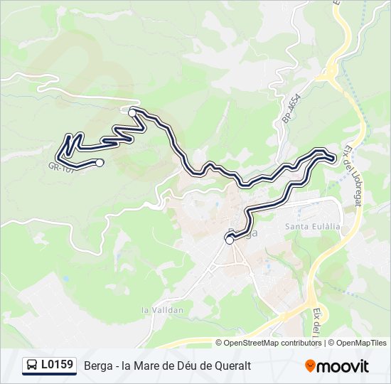 L0159 Bus Line Map