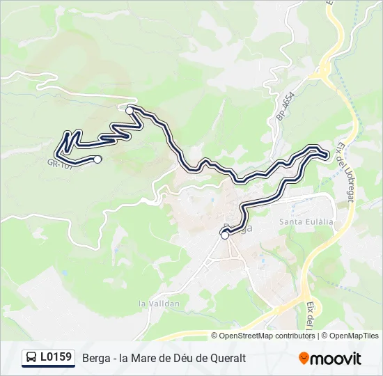 L0159 Bus Line Map