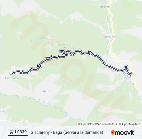 L0339 Bus Line Map