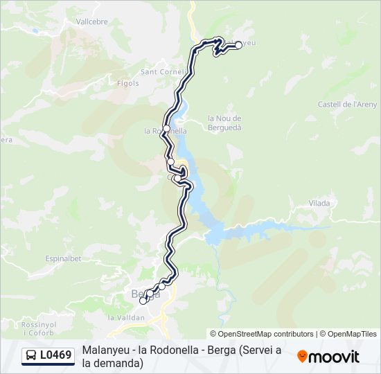 L0469 Bus Line Map