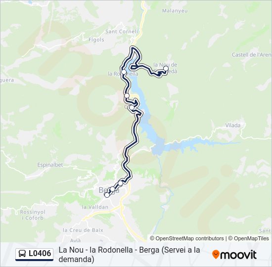 L0406 Bus Line Map