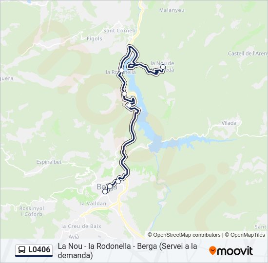 L0406 Bus Line Map