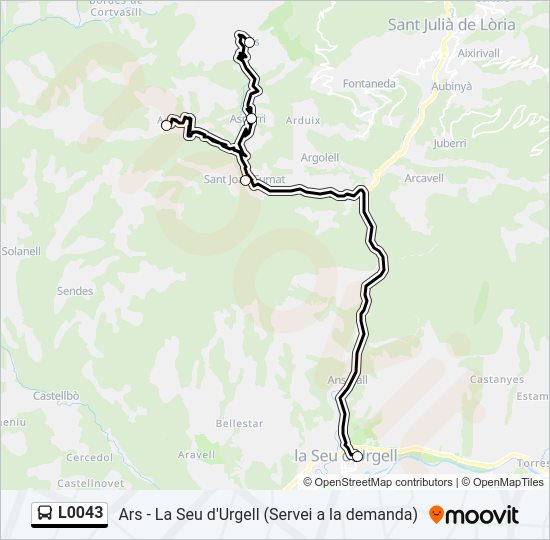 Mapa de L0043 de 