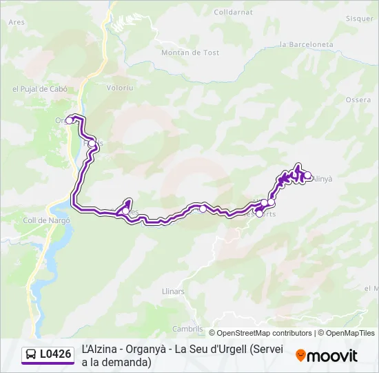 L0426 Bus Line Map