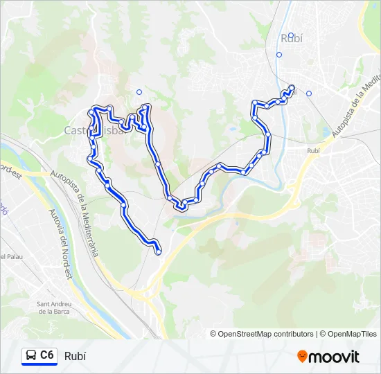 C6  Line Map